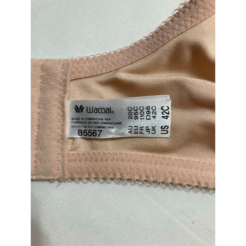 WACOAL Awareness Unlined Full Figure Underwire Bra SAND 42C