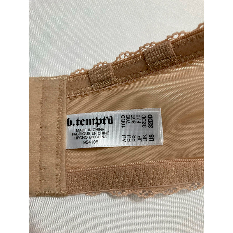 b.tempt'd Faithfully Yours Strapless Bra Au Natural 32DD