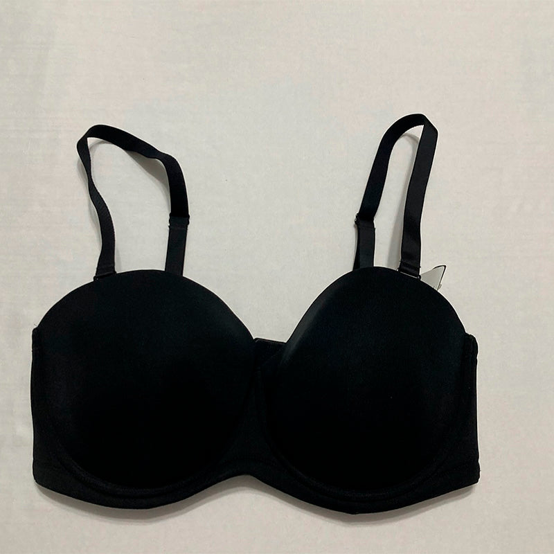 Wacoal Women's Red Carpet Full Busted Strapless Convertible Bra Black 38DDD