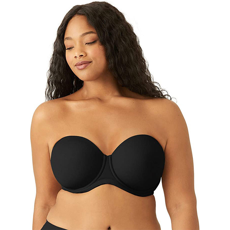 Wacoal Red Carpet Strapless Full Busted Underwire Bra Black 40DDD