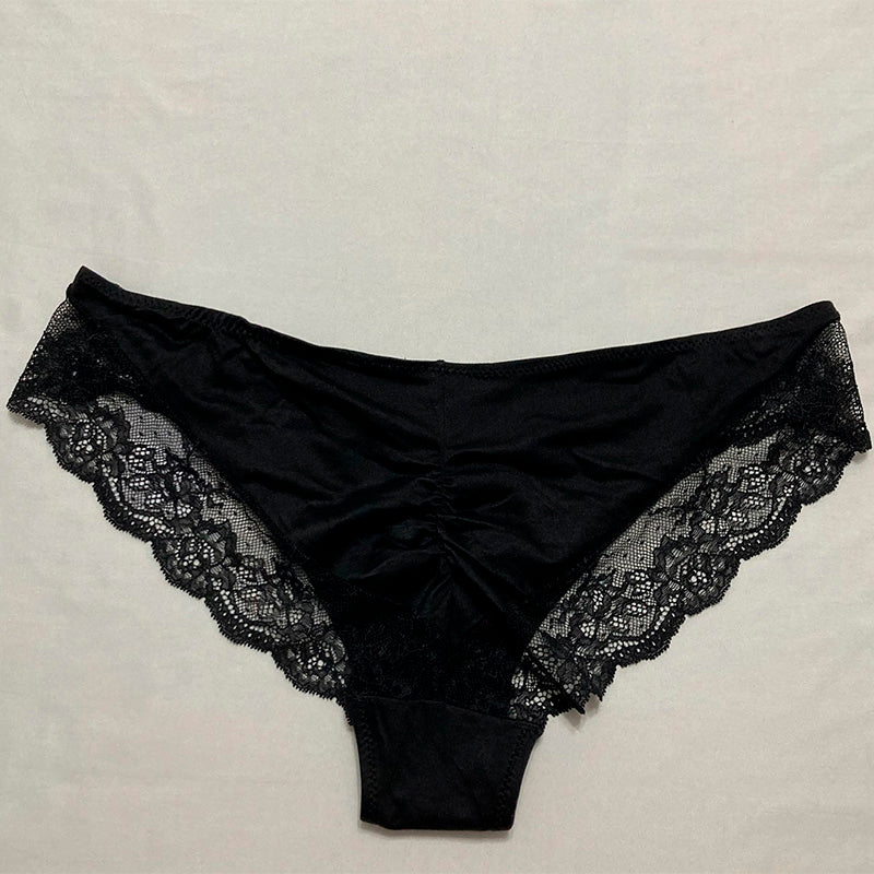 Maidenform Comfort Devotion Lace Back Tanga Panty Black XL