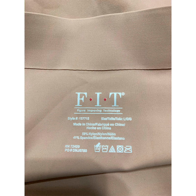 F.I.T Shapewear Firm Control Shaping Short Nude L