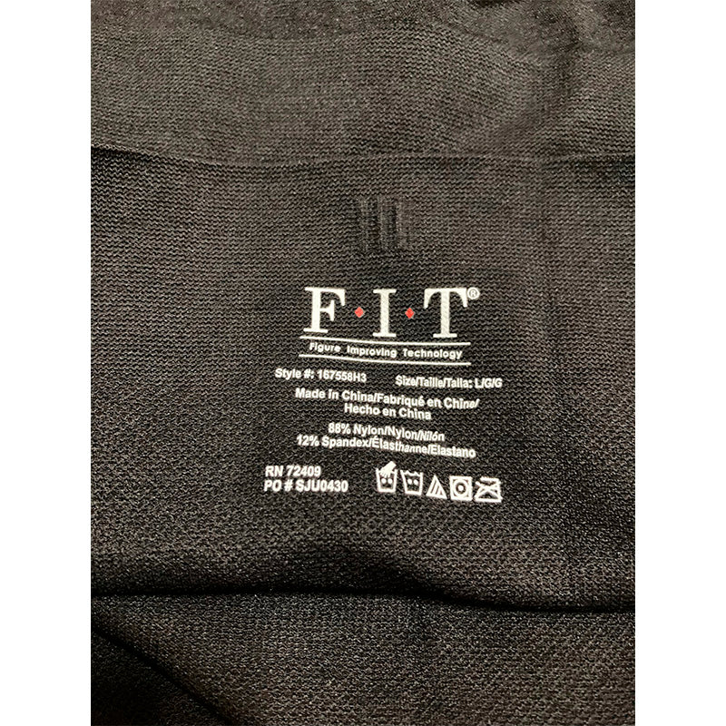 F.I.T Shapewear Firm Control Black L