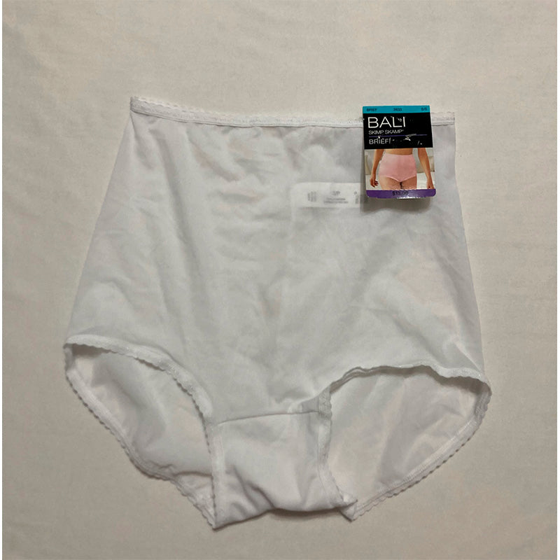 Bali Skimp Skamp Brief White 5