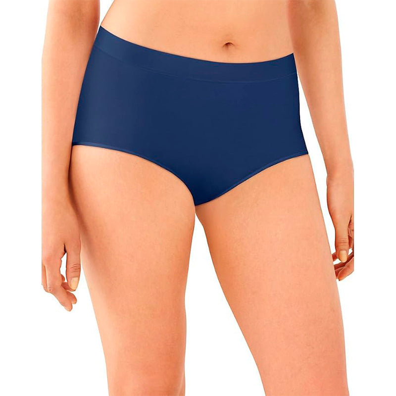 Bali One Smooth U All-Around Smoothing Hi-Cut Panty In the Navy 7