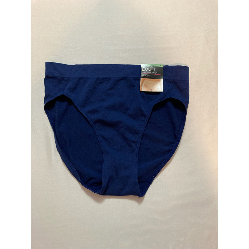 Bali One Smooth U All-Around Smoothing Hi-Cut Panty In the Navy 8
