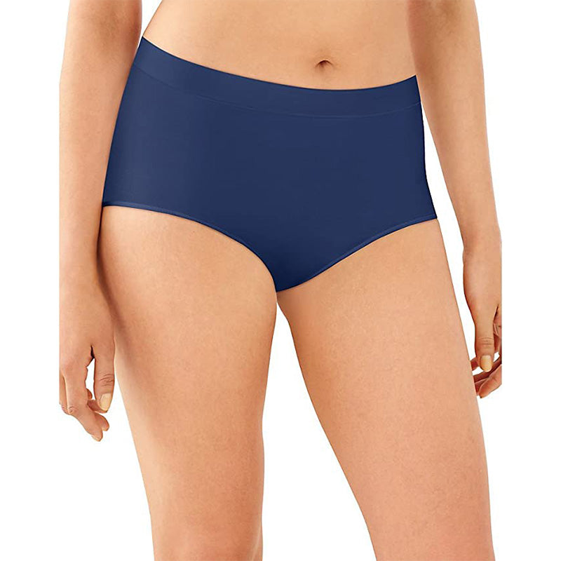 Bali One Smooth U All-Around Smoothing Hi-Cut Panty In the Navy 8
