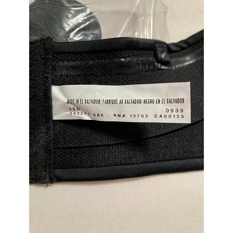 Lilyette womens Seamless bras, Black, 38D US