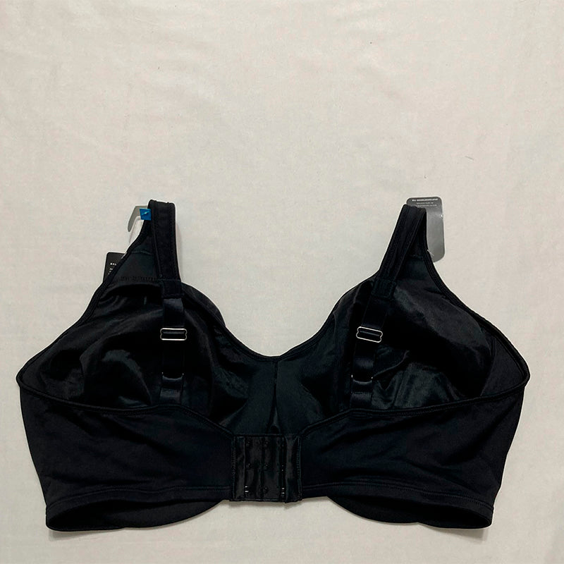 Bali Passion For Comfort Minimizer Underwire Bra Black 40DDD