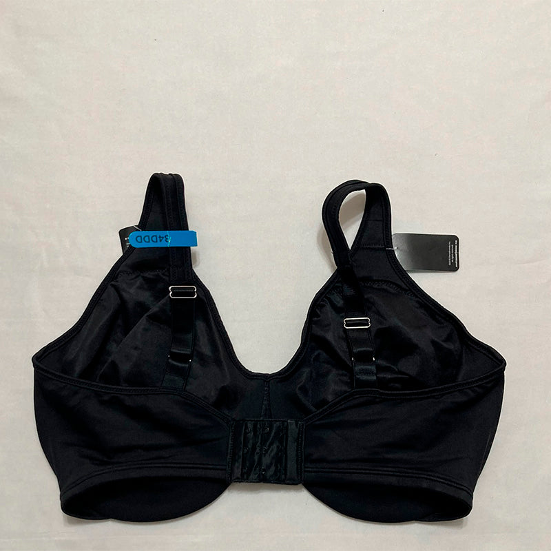 Bali Passion For Comfort Minimizer Underwire Bra Black 34DDD