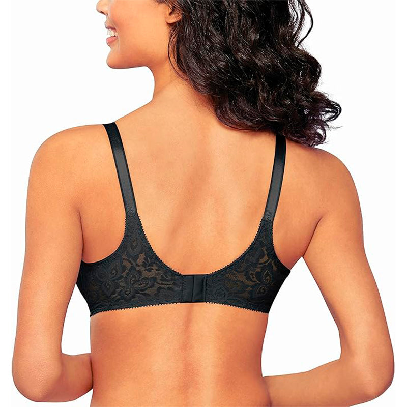 Bali Lace Smooth Stretch Lace Underwire 42DD Black