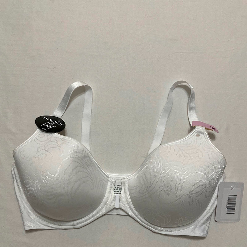 Bali Comfort Revolution Front-Close Shaping Underwire Bra White 36D
