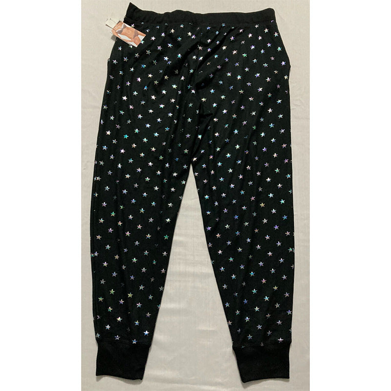Jenni Twinning Super Soft Long Sleeve Only Pajama Pants Black L