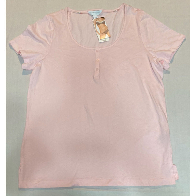 Charter Club Only T-Shirt Pajama Top Pink M
