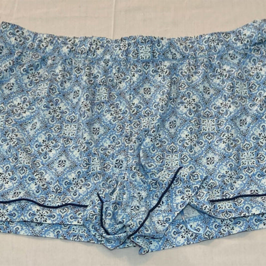 Charter Club Pajama Short Blue L