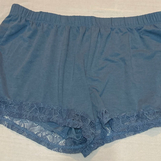 Flora Nikrooz Frances Knit Pajama Short Blue S