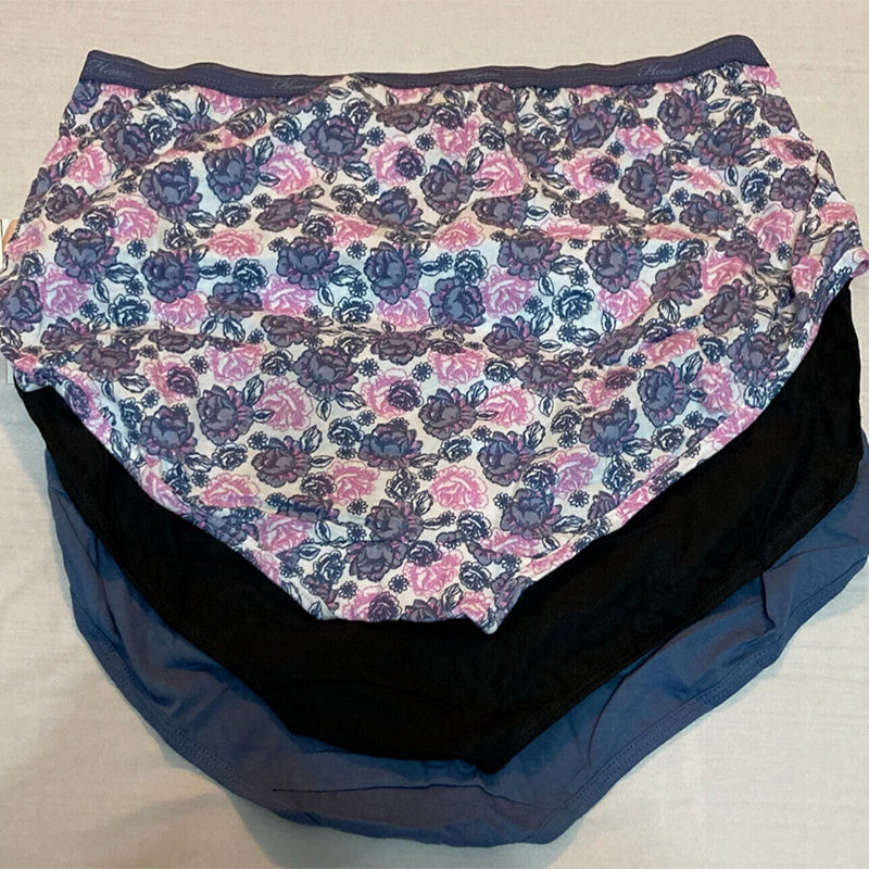 Hanes Cool Comfort Cotton Brief Underwear 3 Pack Multicolor 2XL