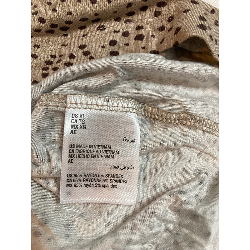 Alfani Super-Soft Tank Only Pajama Top Nude XL