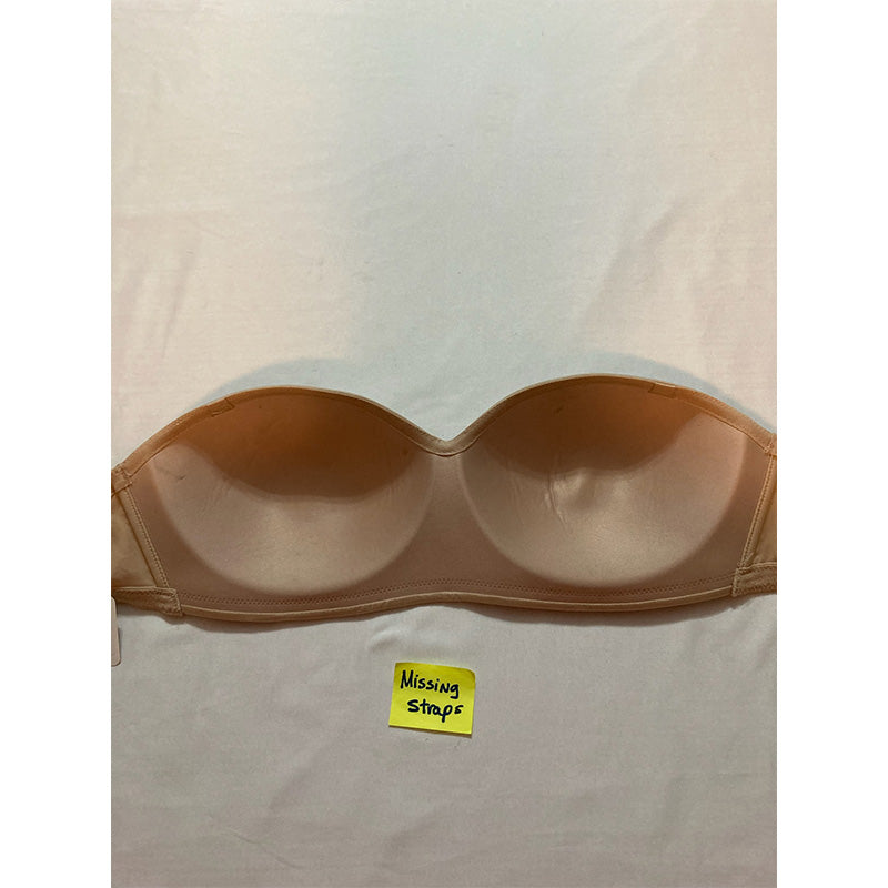 NWD Wacoal Staying Power Strapless Bra Nude 32DD