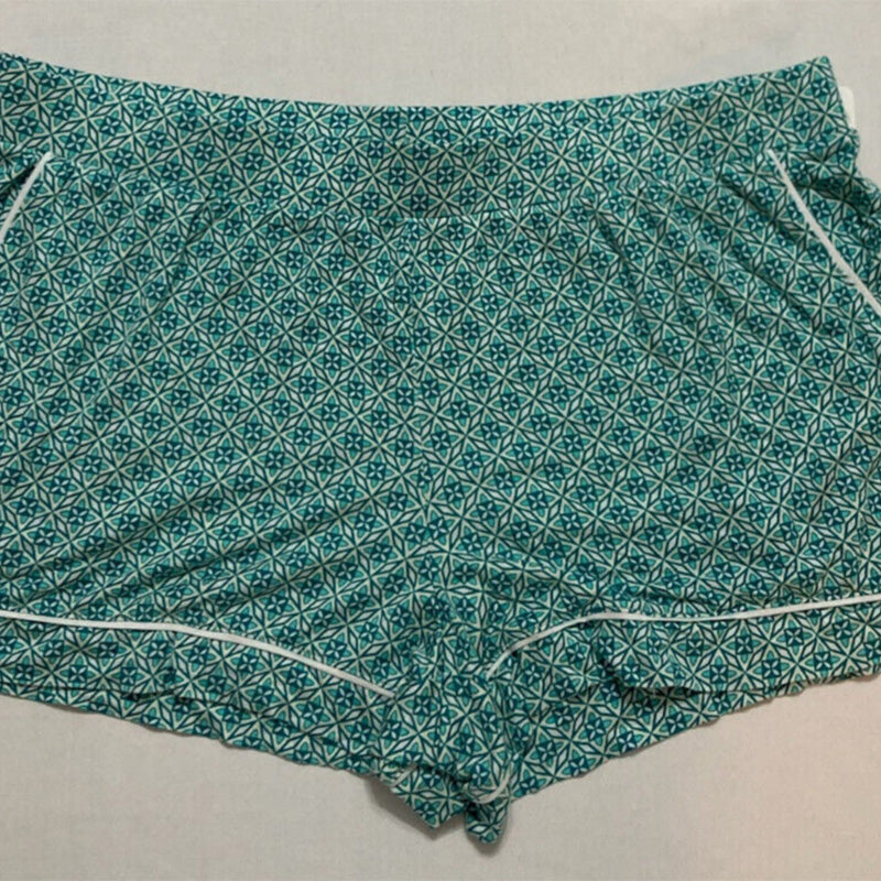 Alfani Women's Shorts Pajama Aqua XS