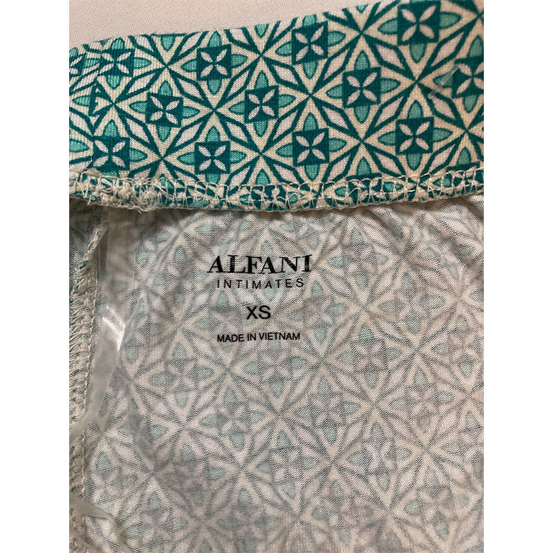 Alfani Women's Shorts Pajama Aqua XS