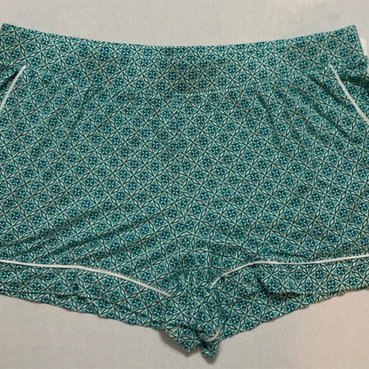 Alfani Women's Shorts Pajama Aqua XS