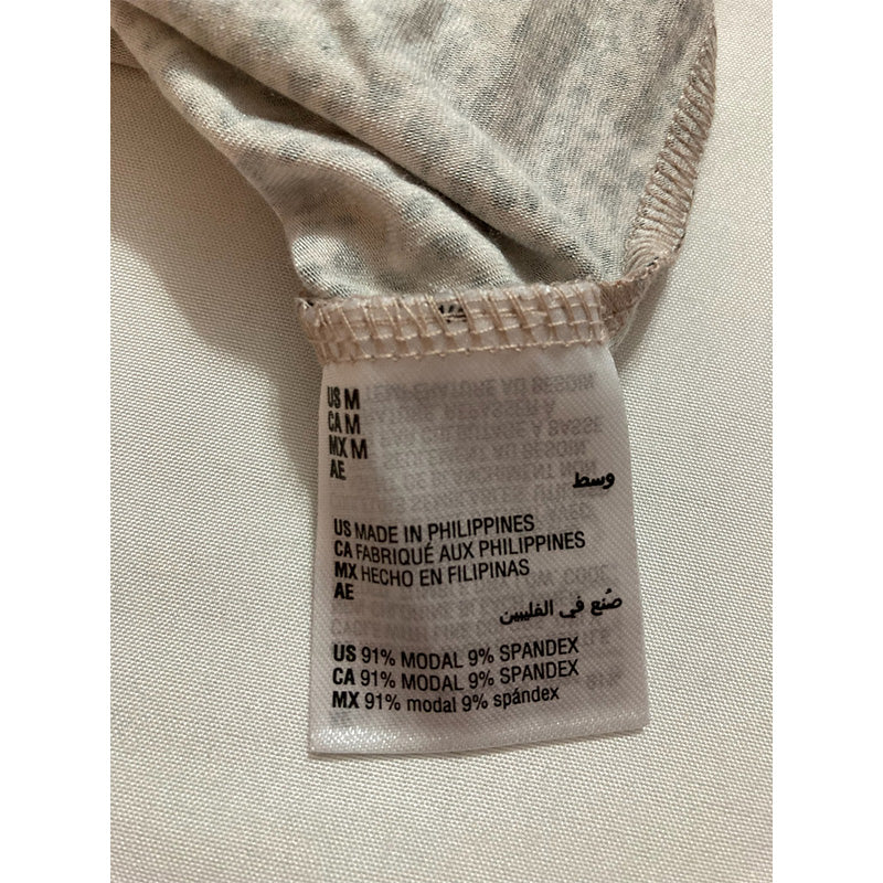 Alfani Leopard Animal Print Sleeveless Only Pajama Tank Top M