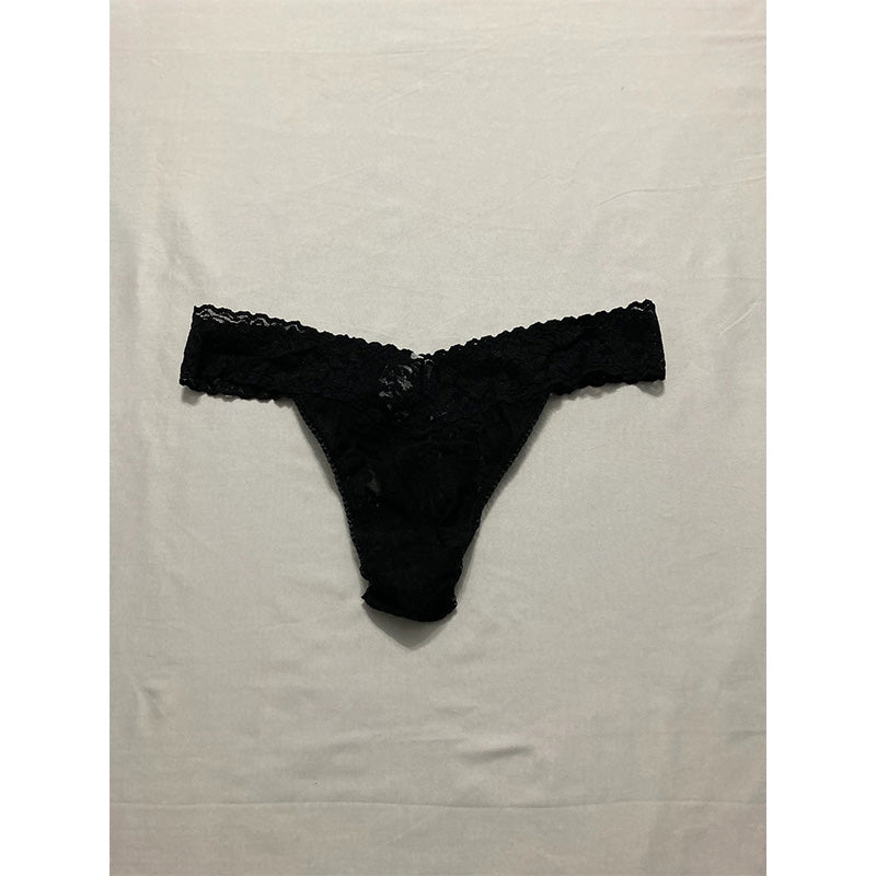 Hanky Panky Signature Lace Original Rise Thong Black One Size