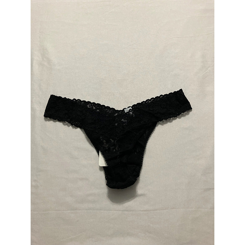 Hanky Panky Signature Lace Original Rise Thong Black One Size