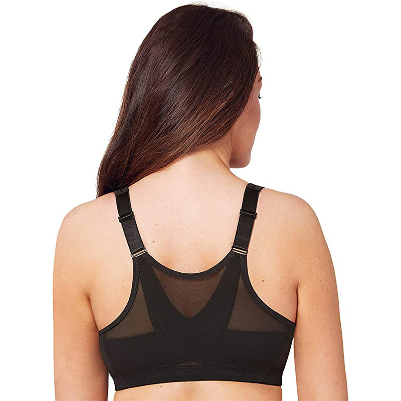 Glamorise MagicLift Front Close Posture Black 42G