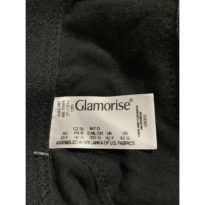 Glamorise MagicLift Front Close Posture Black 42G