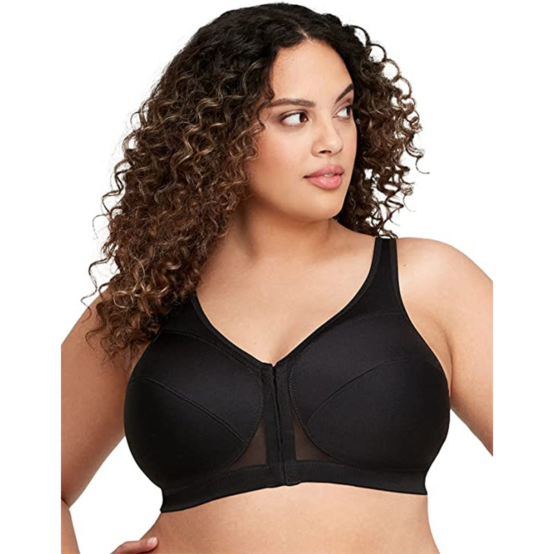 Glamorise MagicLift Front Close Posture Black 42G