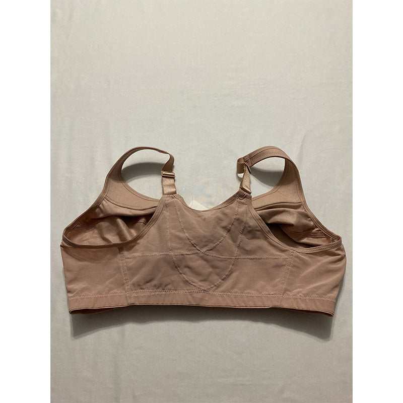 Glamorise MagicLift Front Close Posture Back Support Bra Cafe 40DD