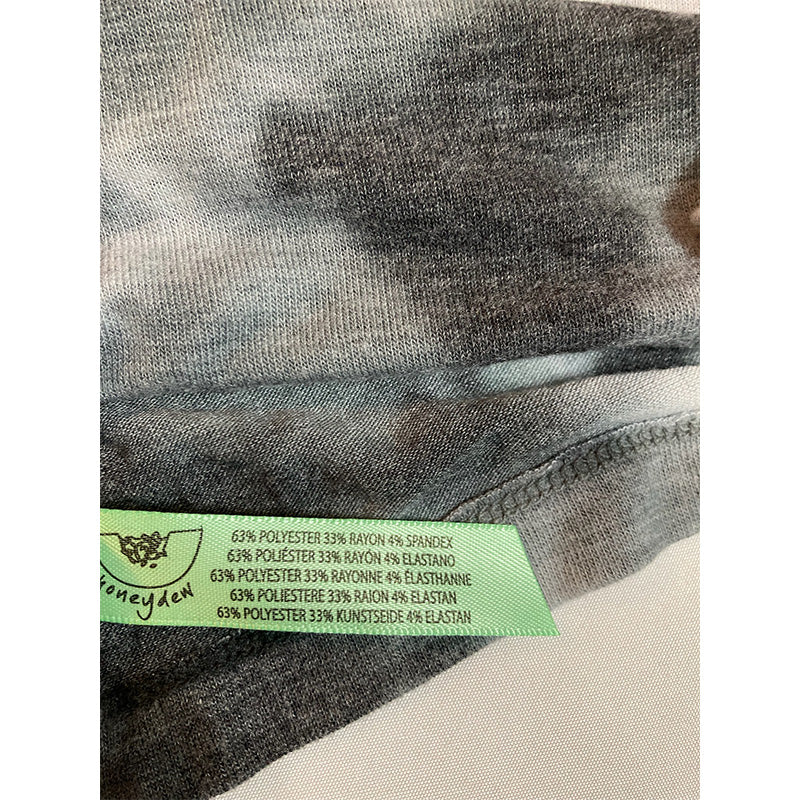 Honeydew Intimates Only Pajama Top Grey Tie Dye 10