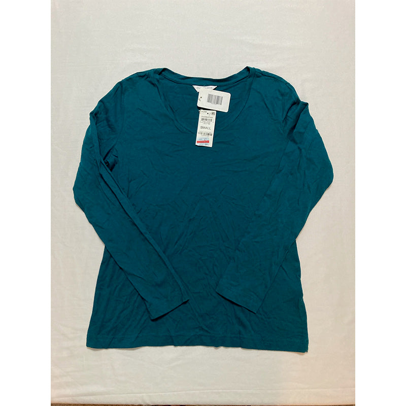 Charter Club Mixit Solid Only Pajama Top Holly Vine S