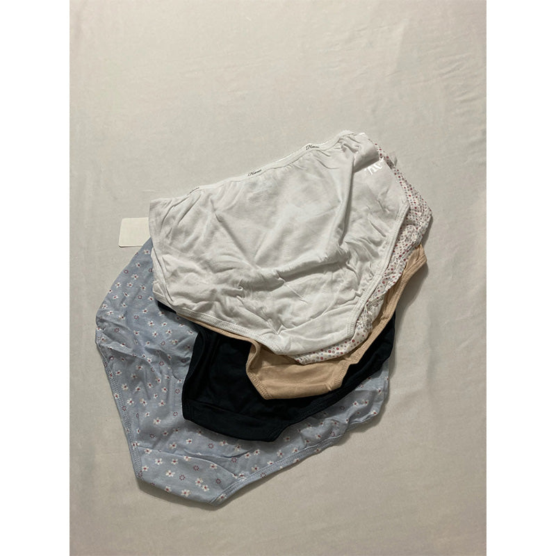 Hanes Cotton Brief Underwear Multi-Pack Multicolor 6
