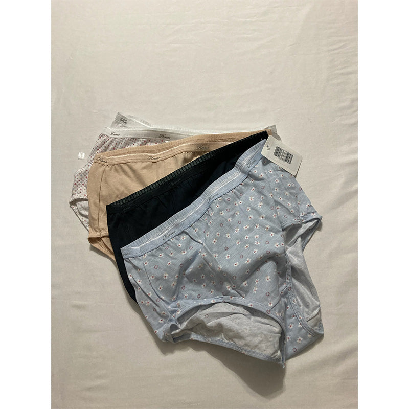 Hanes Cotton Brief Underwear Multi-Pack Multicolor 6