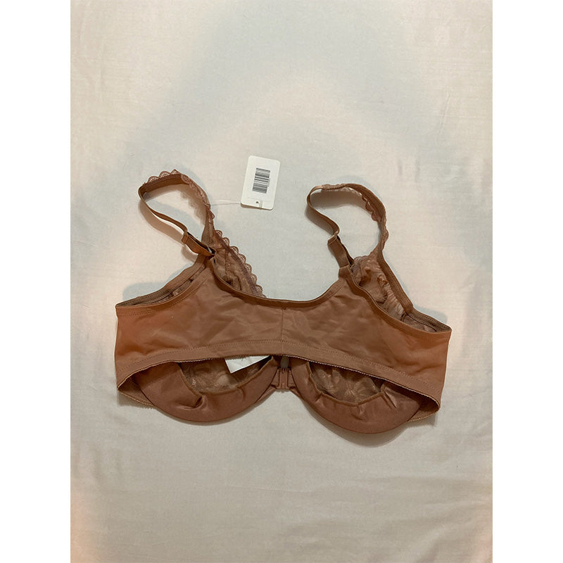 Glamorise Full Figure Wonderwire Mocha 44C