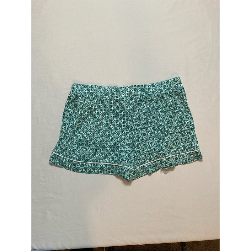 Alfani Women's Shorts Pajama Aqua XS