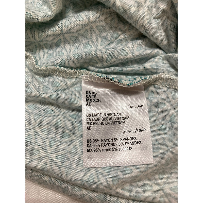 Alfani Women's Shorts Pajama Aqua XS