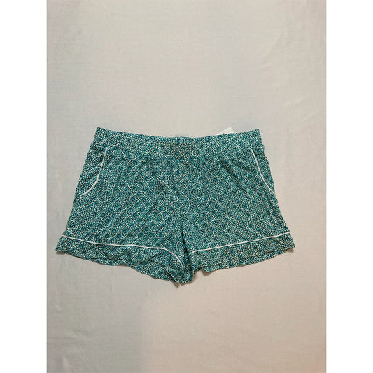 Alfani Women's Shorts Pajama Aqua XS