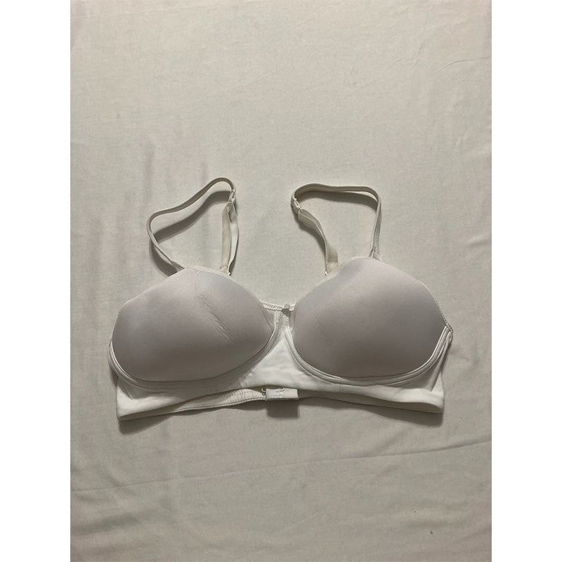 Bali Double Support Spa Closure Wirefree Bra White 36B