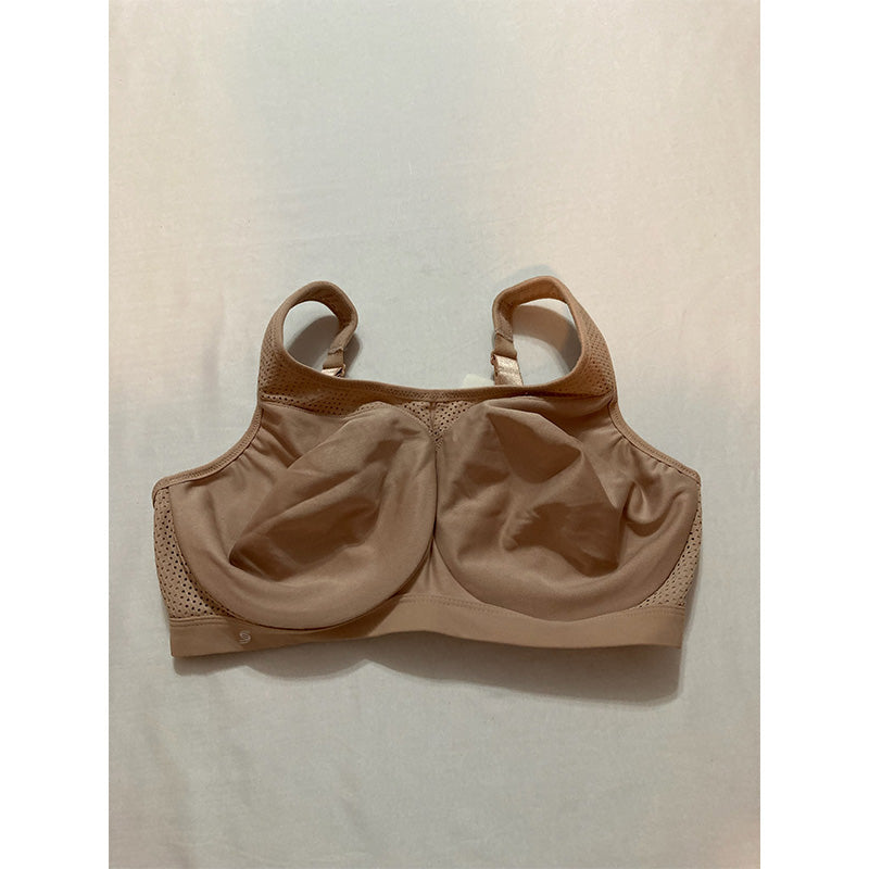 Glamorise Hi-Impact Sports Bra Underwire Nude 36DD