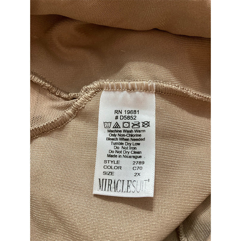 NWD Miraclesuit Extra Firm Sexy Sheer Stucco 2X