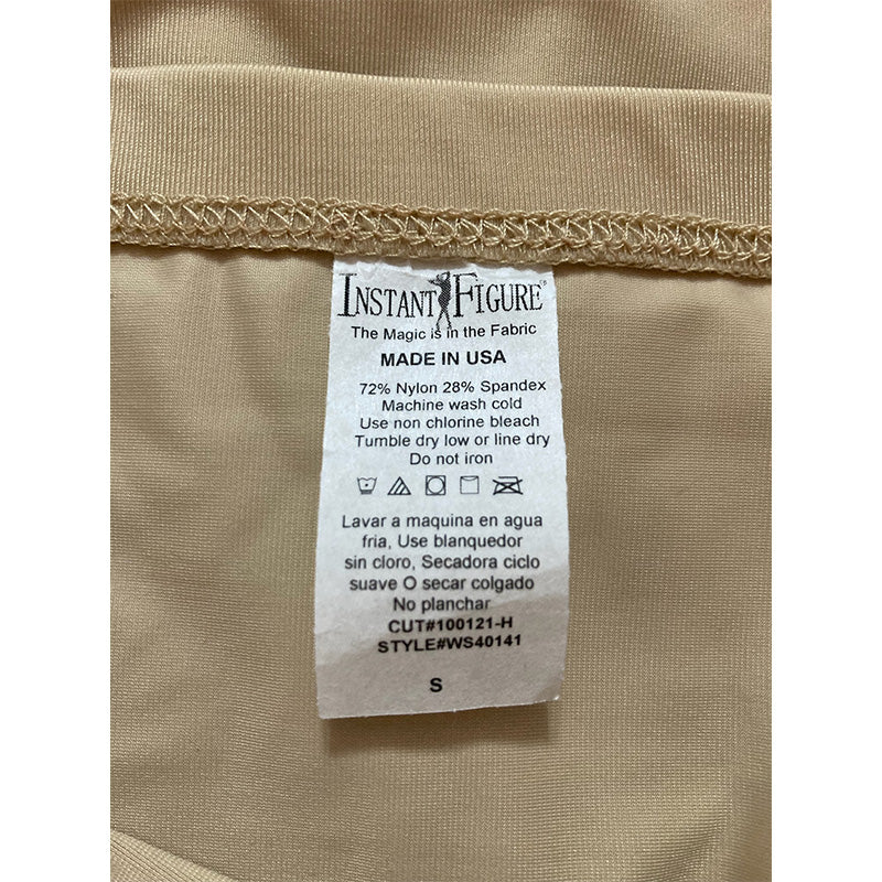 InstantFigure Compression Shapewear Nude S