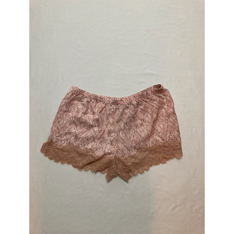 INC Shorts Pajama Short Snake Skin Pink S