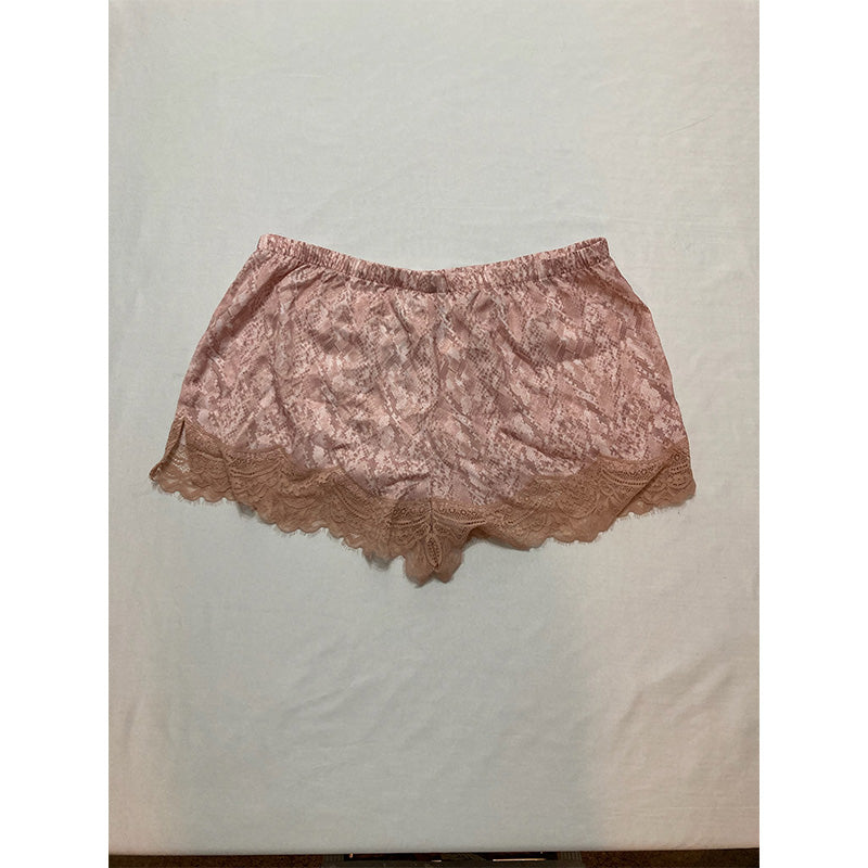 INC Shorts Pajama Short Snake Skin Pink S