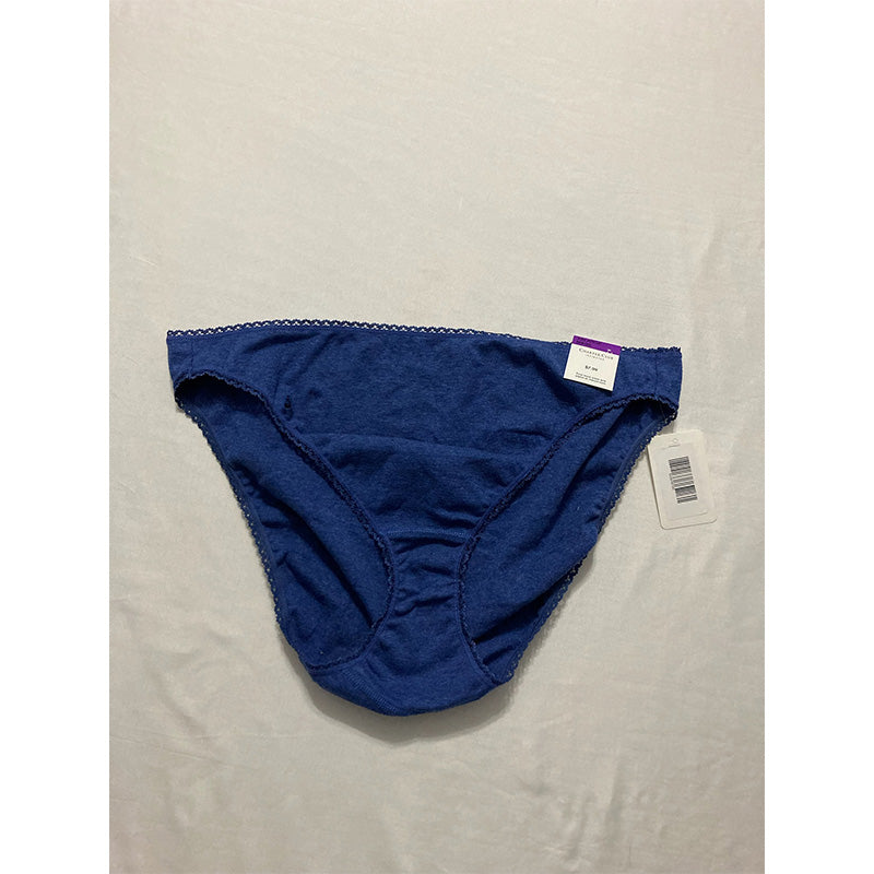 NWD Charter Club Everyday Cotton Bikini Blue 2XL
