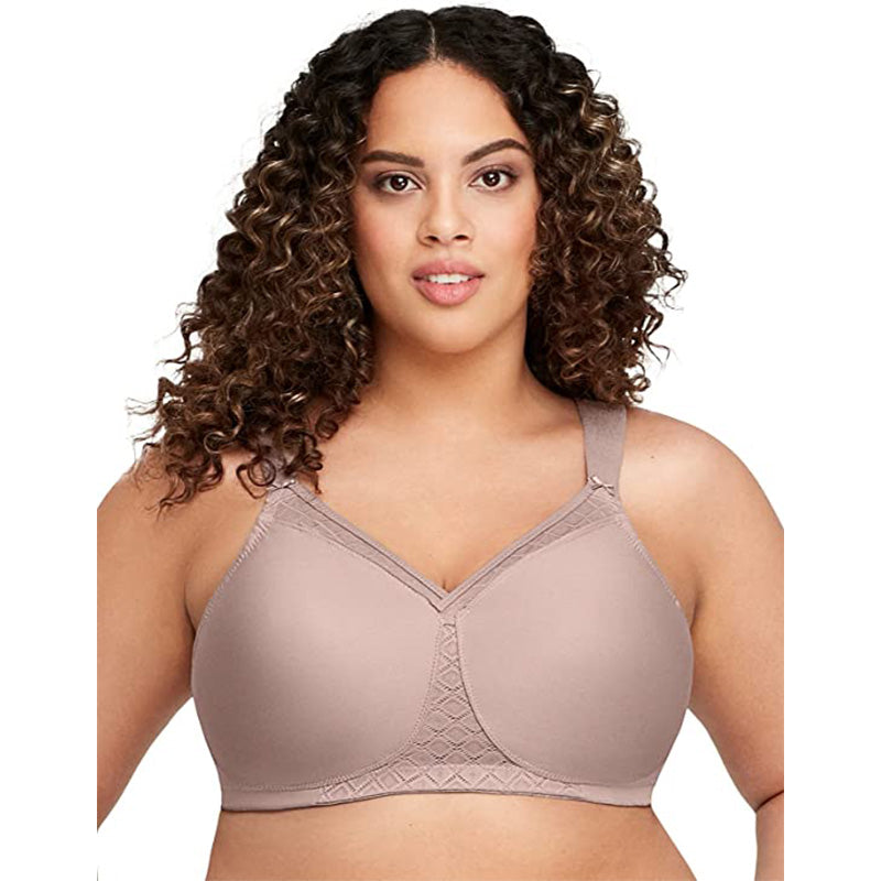 Glamorise Full Figure MagicLift Non-Padded Taupe 46G