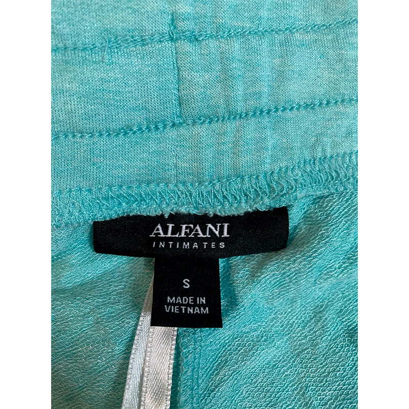 Alfani Ultra-Soft Pajama Short Aqua S